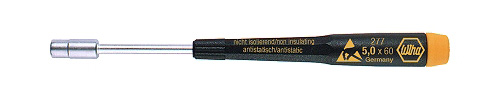 (WI-07655) Торцевой ключ Wiha с шестигранником прецизионная ESD 3,5x60 мм, 07655