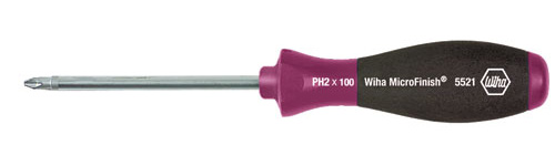 (WI-29140) Отвертка Wiha MicroFinish для винтов Phillips PH0 x 60 мм, 29140