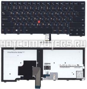 Клавиатура для ноутбука Lenovo 00HW860 черная со стиком и подсветкой