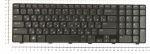 Клавиатура для ноутбука Dell 027J7P русская, черная с черной рамкой