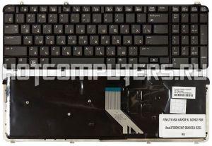 Клавиатура для ноутбука HP Pavilion dv6-2010EC матовая черная