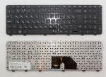 Клавиатура для ноутбука HP Pavilion dv6-6080er черная с рамкой