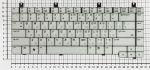 Клавиатура для ноутбука HP 350211-251 белая