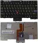 Клавиатура для ноутбуков IBM Lenovo ThinkPad X60, X60S, X60T, X61, X61S, X61T Series, p/n: 42T3038, 42T3070, 42T3435, русская, черная с указателем
