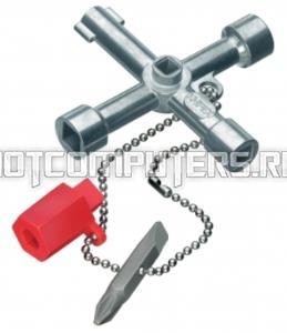 Ключ для электрошкафов 00 11 03, KNIPEX KN-001103 (KN-001103)
