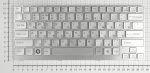Клавиатура для ноутбуков Sony VGN-CR Series, Русская, Серебряная, p/n: 148023822