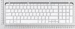 Клавиатура для ноутбуков HP Pavilion DV7-2000, DV7-2100, DV7-2200, DV7-3000 Series, p/n: AEUT5700030, 519004-251, 9J.N0L82.W0R, AEUT5700010, русская, белая