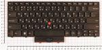 Клавиатура для ноутбуков Lenovo ThinkPad Edge 13 E30, 13 E31 Series, p/n: 60Y9503, AEPS1U00010, MP-09G63SU-920, русская, черная с рамкой и стиком