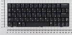 Клавиатура для ноутбуков Dell Inspiron Mini 9, 910 Series, p/n: MP-08C63US-698, PK130540300, V-0916BIAS1-US, русская, черная