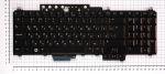 Клавиатура для ноутбуков Dell Vostro 1700, Inspiron 1710, 1720, 1721 Series, p/n: NSK-D820R, 9J.N9182.20R, NSK-D8201, русская, черная
