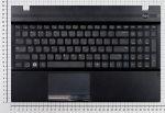 Клавиатура для ноутбука Samsung NP360 черная топ-панель