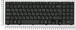 Клавиатура для ноутбуков MSI CR640 CX640 A6400 CR640 MS-16Y1 Series, DNS, Medion, Русская, Чёрные кнопки, Чёрная рамка