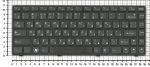 Клавиатура для ноутбука Lenovo B470, G470, V470, Z470 Series, p/n: 25-011680, NSK-B6LSQ 0R, PK130GL3A00, черная с черной рамкой 