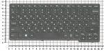 Клавиатура для ноутбуков Lenovo S210, S210T Series, p/n: PK130SS2A08, NSK-BK0ST, V-142320AS1, русская, черная с рамкой
