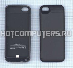 АКБ, Дополнительный аккумулятор/чехол для Apple iPhone 5G 4200 mAh черный