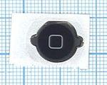 Кнопка HOME для Apple Ipad touch 4 черная