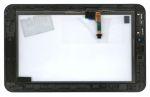 Сенсорное стекло (тачскрин) для Huawei Mediapad 7 S7-701 черный с рамкой, Диагональ 7