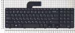 Клавиатура для ноутбуков Dell Inspiron 17R N7110 Series, p/n: AER09U01010, 0M47P5, NSK-DZ0BQ 0R, русская, черная с черной рамкой с подсветкой