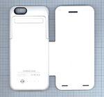 Аккумулятор/чехол для Apple iPhone 6 3500 mAh белый leather cover