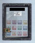 Сенсорное стекло (тачскрин) для Prestigio MultiPad PMP5880D-Duo черный с рамкой, Диагональ 8