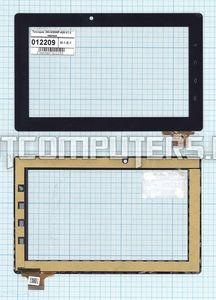 Сенсорное стекло (тачскрин) 300-N3690P-A00-V1.0 для планшета Digma DA700N, Enot J101, Freelander MID PD10, PD20 черный