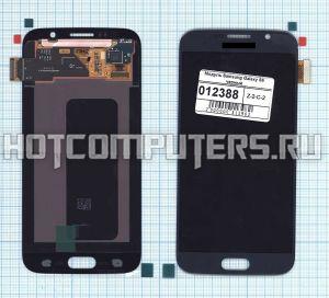 Модуль (матрица + тачскрин) для Samsung Galaxy S6 черный, Диагональ 5.1, 2560x1440 (WQHD)