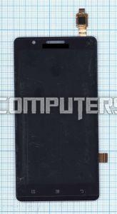 Модуль (матрица + тачскрин) для Lenovo A536 черный, Диагональ 5, 480x854
