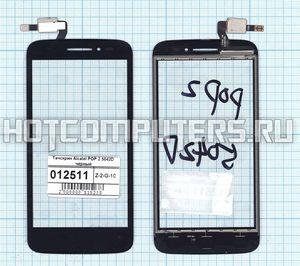 Сенсорное стекло (тачскрин) для смартфона Alcatel OneTouch POP 2 5042D черный