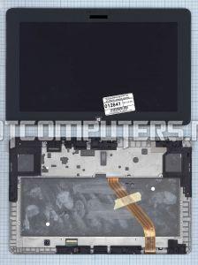 Модуль (матрица + тачскрин) для Samsung ATIV Tab GT-P8510 с рамкой черный, Диагональ 10.1, 1366x768 (HD)