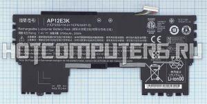 Аккумуляторная батарея AP12E3K для ноутбука Acer Aspire S7-191 Series, 7.4V (3790mAh) Premium