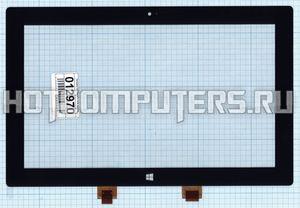 Сенсорное стекло (тачскрин) для Microsoft Surface RT1 1516 черный, Диагональ 10.6