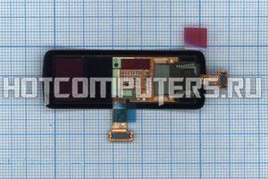 Модуль (матрица + тачскрин) для Samsung Gear Fit SM-R3500 черный, Диагональ 1.84, 432х128