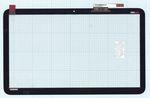 Сенсорное стекло (тачскрин) для HP Envy TouchSmart 15-J черный, Диагональ 15.6
