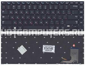Клавиатура для ноутбука Samsung 370R4E, 470R4E Series, p/n: BA59-03619C, CNBA5903619C, SG-58600-XAA, черная без рамки с подсветкой