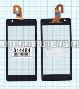 Сенсорное стекло (тачскрин) для смартфона Sony Xperia ZR M36H C5502 черный
