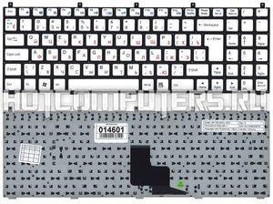 Клавиатура для ноутбука DNS W765S белая (6-80-M9800-281-1, MP-08J46SU-4306W)