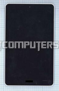 Модуль (матрица + тачскрин) для Acer Iconia One 8 B1-820 черный с белой рамкой, Диагональ 8, 1280x800 (WXGA)
