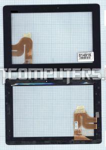 Сенсорное стекло (тачскрин) 5184N FPC-1 Rev.3 для планшета Asus Transformer Pad Infinity TF700 черный с рамкой