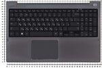 Клавиатура для ноутбука Samsung NP670Z5E-X01 топ-панель серая