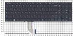 Клавиатура для ноутбука Samsung RF710 RF711 черная с подсветкой