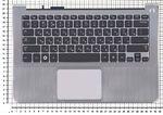 Клавиатура для ноутбука Samsung 900X3A Series, p/n: BA75-03260A, черная с серебристым топкейсом