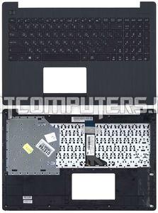 Клавиатура для ноутбука Asus X553, X553M, D553MA, R515M Series, p/n: NSK-USA0R, 9Z.N8SSU.A0R, черная с черным топкейсом