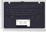Клавиатура для ноутбука Asus VivoBook X200C, X200CA, X200L, X200LA, X200M, X200MA Series, p/n: AEEX8700010, 0KNB0-1130RU00, черная с черным топкейсом