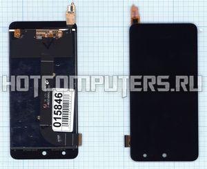 Модуль (матрица + тачскрин) для Micromax Canvas Xpress E313 черный, Диагональ 5, 1280x720 HD
