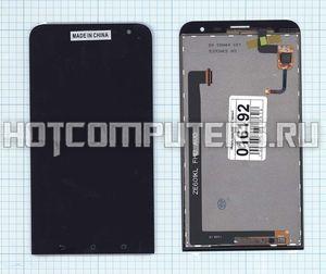 Модуль (матрица + тачскрин) для смартфона Asus Zenfone 2 Laser ZE601KL черный