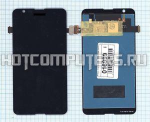 Модуль (матрица + тачскрин) для Sony Xperia E4G E2003 E2006 черный, Диагональ 4.7, 960x540