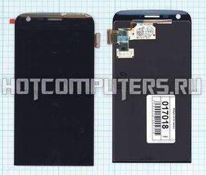 Модуль (матрица + тачскрин) для LG G5 черный, Диагональ 5.3, 2560x1440 (WQHD)