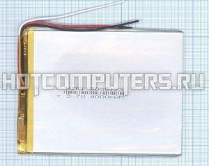Аккумулятор Li-Pol (батарея) 3x85x123mm 3pin 3.7V/4000mAh