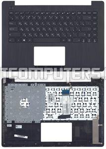 Клавиатура для ноутбука Asus VivoBook F453, X453 Series, p/n: MP-13K83SU-9204, 90NB04W1-R31RU0, 0KNB0-4134RU00, черная с черным топкейсом