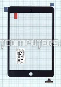 Сенсорное стекло (тачскрин) для Apple iPad mini черное AAA, Диагональ 7.9, 1024x768 (XGA)